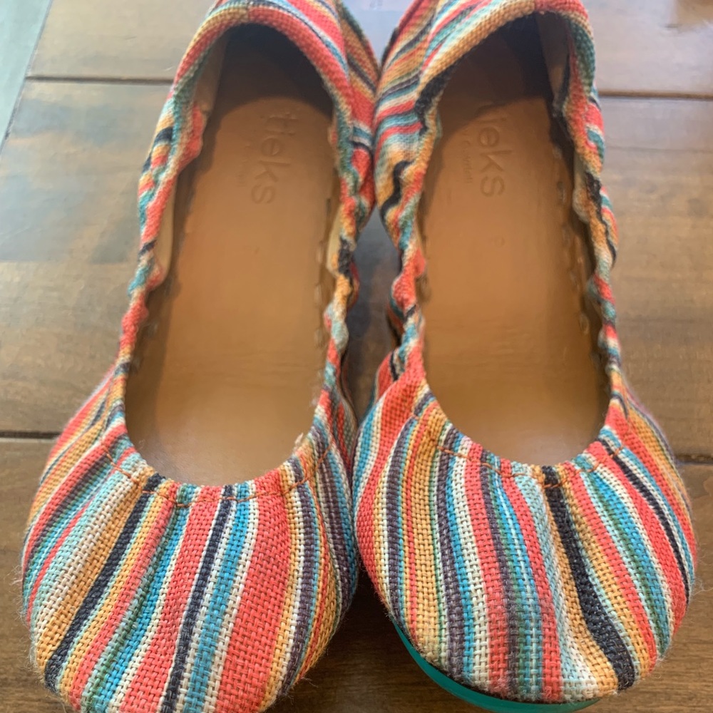 Tieks Sunset Stripes sz 9